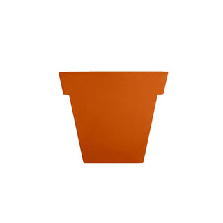 Slide Il Vaso Vase H.55 cm Polyethylene by Giò Colonna Romano Slide Pumpkin orange FC - Buy now on ShopDecor - Discover the best products by SLIDE design