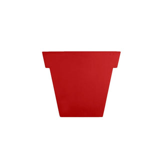 Slide Il Vaso Vase H.55 cm Polyethylene by Giò Colonna Romano Flame red - Buy now on ShopDecor - Discover the best products by SLIDE design