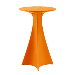 Slide Jet table h. 39.38 inch Slide Pumpkin orange FC - Buy now on ShopDecor - Discover the best products by SLIDE design