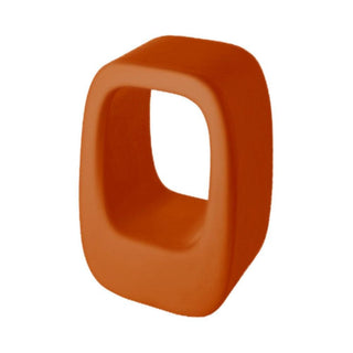 Slide Lazy Bones Stool Polyethylene by Barnaby Gunning Slide Pumpkin orange FC - Buy now on ShopDecor - Discover the best products by SLIDE design