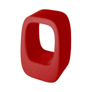 Slide Lazy Bones Stool Polyethylene by Barnaby Gunning Flame red - Buy now on ShopDecor - Discover the best products by SLIDE design