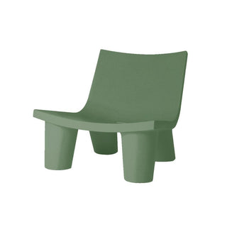 Slide Low Lita Armchair Polyethylene by Paola Navone Slide Mauve green FV - Buy now on ShopDecor - Discover the best products by SLIDE design