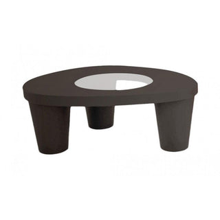 Slide Low Lita Table Small Polyethylene by Paola Navone Slide Chocolate FE - Buy now on ShopDecor - Discover the best products by SLIDE design