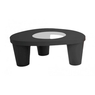 Slide Low Lita Table Small Polyethylene by Paola Navone Slide Jet Black FH - Buy now on ShopDecor - Discover the best products by SLIDE design