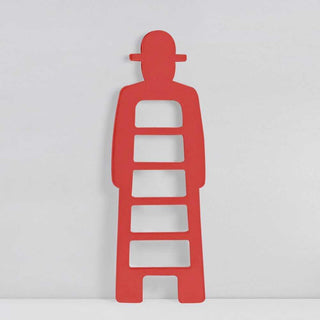Slide Mr Gio' Coat Rack Polyethylene by Giò Colonna Romano Flame red - Buy now on ShopDecor - Discover the best products by SLIDE design