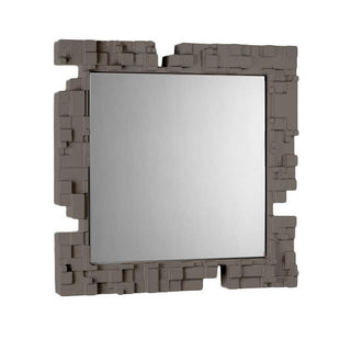 Slide Pixel Mirror Polyethylene by Studio Tonino - Ettore Giordano Slide Argil grey FJ - Buy now on ShopDecor - Discover the best products by SLIDE design