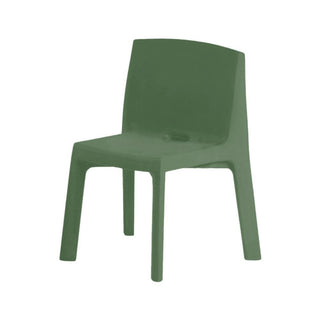 Slide Q4 Chair Polyethylene by Jorge Nàjera Slide Mauve green FV - Buy now on ShopDecor - Discover the best products by SLIDE design