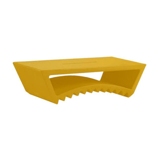 Slide Tac Small table Polyethylene by Marco Acerbis Slide Saffron yellow FB - Buy now on ShopDecor - Discover the best products by SLIDE design