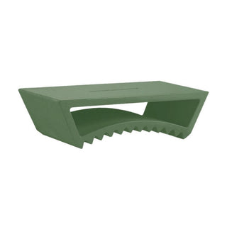 Slide Tac Small table Polyethylene by Marco Acerbis Slide Mauve green FV - Buy now on ShopDecor - Discover the best products by SLIDE design