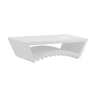 Slide Tac Small table Polyethylene by Marco Acerbis Slide Milky white FT - Buy now on ShopDecor - Discover the best products by SLIDE design