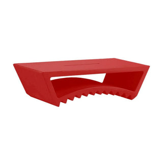 Slide Tac Small table Polyethylene by Marco Acerbis Flame red - Buy now on ShopDecor - Discover the best products by SLIDE design