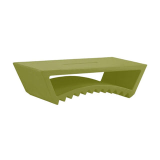 Slide Tac Small table Polyethylene by Marco Acerbis Slide Lime green FR - Buy now on ShopDecor - Discover the best products by SLIDE design
