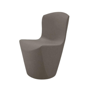 Slide Zoe Chair Polyethylene by Guglielmo Berchicci Slide Argil grey FJ - Buy now on ShopDecor - Discover the best products by SLIDE design