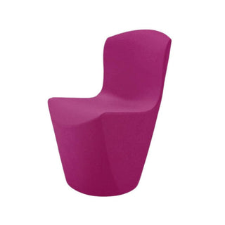 Slide Zoe Chair Polyethylene by Guglielmo Berchicci Slide Sweet fuchsia FU - Buy now on ShopDecor - Discover the best products by SLIDE design