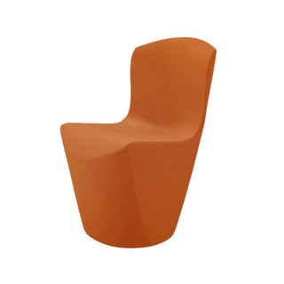 Slide Zoe Chair Polyethylene by Guglielmo Berchicci Slide Pumpkin orange FC - Buy now on ShopDecor - Discover the best products by SLIDE design