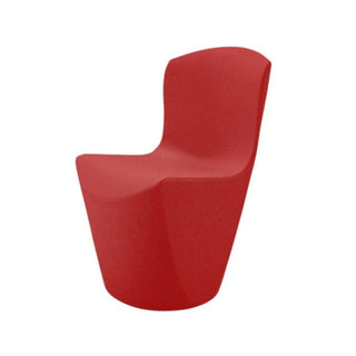 Slide Zoe Chair Polyethylene by Guglielmo Berchicci Flame red - Buy now on ShopDecor - Discover the best products by SLIDE design