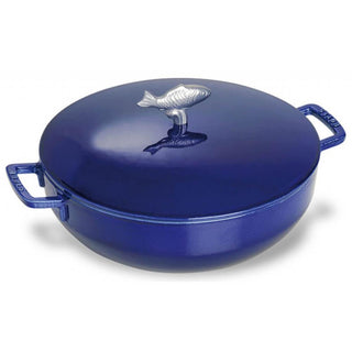 Staub Bouillabaisse Pot diam.28 cm Dark Blue - Buy now on ShopDecor - Discover the best products by STAUB design