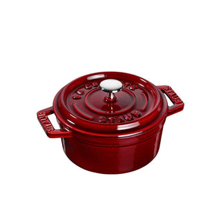 Staub Mini Cocotte Round cast iron pot diam.10 cm Staub Grenadine red - Buy now on ShopDecor - Discover the best products by STAUB design