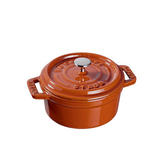Staub Mini Cocotte Round cast iron pot diam.10 cm Cinnamon - Buy now on ShopDecor - Discover the best products by STAUB design