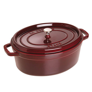 Staub Oval Cocotte cast iron pot 33 cm - Buy now on ShopDecor - Discover the best products by STAUB design