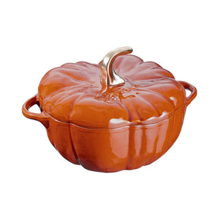 Staub Pumpkin Cocotte diam.24 cm Cinnamon - Buy now on ShopDecor - Discover the best products by STAUB design