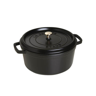 Staub Round Cocotte cast iron pot diam.24 cm - Buy now on ShopDecor - Discover the best products by STAUB design