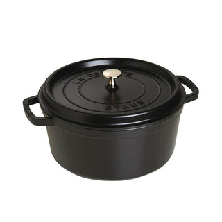 Staub Round Cocotte cast iron pot diam.28 cm - Buy now on ShopDecor - Discover the best products by STAUB design