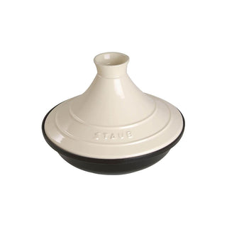 Staub Tajine with Cast Iron Base and Ceramic Top diam.20 cm Black - Buy now on ShopDecor - Discover the best products by STAUB design