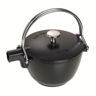 Staub Teapot/Kettle Round cast iron diam.16,5 cm Black - Buy now on ShopDecor - Discover the best products by STAUB design