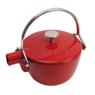 Staub Teapot/Kettle Round cast iron diam.16,5 cm Staub Cherry red - Buy now on ShopDecor - Discover the best products by STAUB design