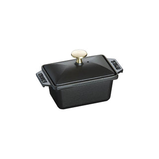 Staub Terrine rectangular cast iron black 15 cm - Buy now on ShopDecor - Discover the best products by STAUB design