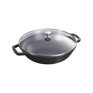 Staub Wok with glass lid diam.37 cm - Buy now on ShopDecor - Discover the best products by STAUB design