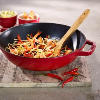 Staub Wok with glass lid diam.37 cm - Buy now on ShopDecor - Discover the best products by STAUB design