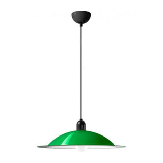 Stilnovo Lampiatta suspension lamp diam. 50 cm. White/Green - Buy now on ShopDecor - Discover the best products by STILNOVO design