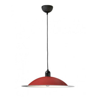 Stilnovo Lampiatta suspension lamp diam. 50 cm. White/Red - Buy now on ShopDecor - Discover the best products by STILNOVO design