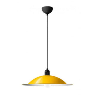 Stilnovo Lampiatta suspension lamp diam. 50 cm. White/Yellow - Buy now on ShopDecor - Discover the best products by STILNOVO design
