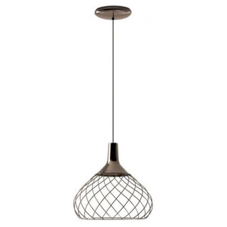 Stilnovo Mongolfier suspension lamp LED diam. 40 cm. Stilnovo Mongolfier Black Nichel - Buy now on ShopDecor - Discover the best products by STILNOVO design