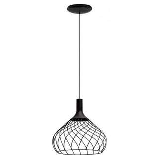 Stilnovo Mongolfier suspension lamp LED diam. 40 cm. Stilnovo Mongolfier Black - Buy now on ShopDecor - Discover the best products by STILNOVO design