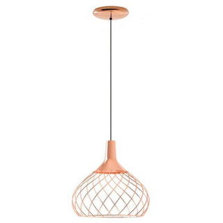 Stilnovo Mongolfier suspension lamp LED diam. 40 cm. Stilnovo Mongolfier Pink Gold - Buy now on ShopDecor - Discover the best products by STILNOVO design