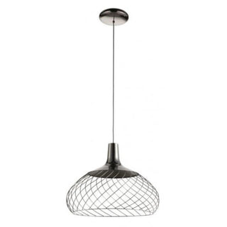 Stilnovo Mongolfier suspension lamp LED diam. 57 cm. Stilnovo Mongolfier Black Nichel - Buy now on ShopDecor - Discover the best products by STILNOVO design