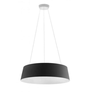 Stilnovo Oxygen suspension lamp LED diam. 75 cm. Stilnovo Oxygen Black/White - Buy now on ShopDecor - Discover the best products by STILNOVO design