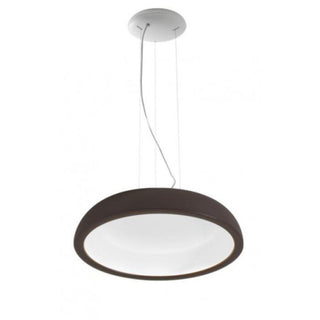 Stilnovo Reflexio suspension lamp LED diam. 46 cm. Stilnovo Reflexio Chocolate - Buy now on ShopDecor - Discover the best products by STILNOVO design