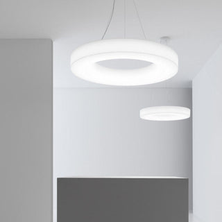 Stilnovo Saturn suspension lamp LED diam. 115 cm. - Buy now on ShopDecor - Discover the best products by STILNOVO design