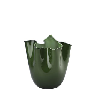 Venini Fazzoletto 700.04 vase h. 13.5 cm. Venini Fazzoletto Apple Green - Buy now on ShopDecor - Discover the best products by VENINI design