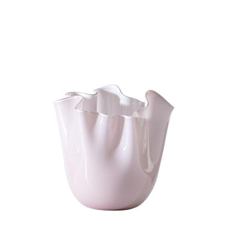 Venini Fazzoletto 700.04 vase h. 13.5 cm. Venini Fazzoletto Cipria Pink - Buy now on ShopDecor - Discover the best products by VENINI design