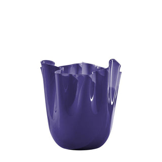 Venini Fazzoletto 700.04 vase h. 13.5 cm. Venini Fazzoletto Indigo - Buy now on ShopDecor - Discover the best products by VENINI design