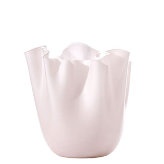 Venini Fazzoletto 700.02 vase h. 24 cm. Venini Fazzoletto Cipria Pink - Buy now on ShopDecor - Discover the best products by VENINI design