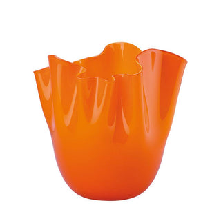 Venini Fazzoletto 700.02 vase h. 24 cm. Venini Fazzoletto Orange - Buy now on ShopDecor - Discover the best products by VENINI design
