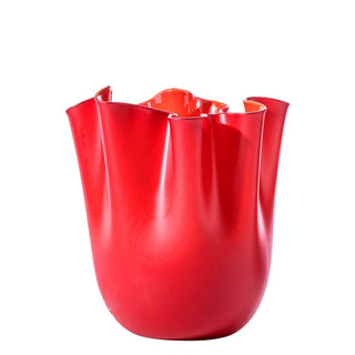 Venini Fazzoletto 700.02 vase h. 24 cm. Venini Fazzoletto Red - Buy now on ShopDecor - Discover the best products by VENINI design