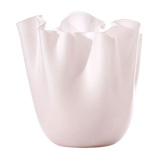 Venini Fazzoletto 700.00 vase h. 31 cm. Venini Fazzoletto Cipria Pink - Buy now on ShopDecor - Discover the best products by VENINI design